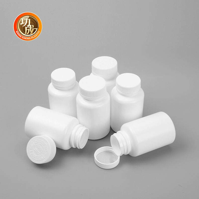 Botol Pil Plastik Farmasi Sablon Logo Disesuaikan Food Grade