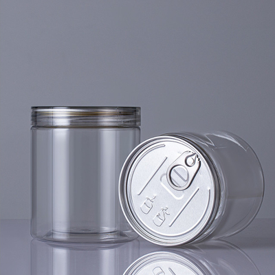 PET Clear Candy Cookie Jar 1500ml Kemasan Makanan Madu