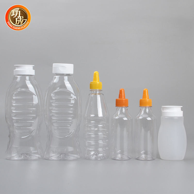 Botol Peras Saus BBQ Saus Madu Transparan Kosong Ramah Lingkungan