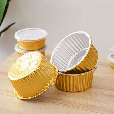 Rectangular Customize Packing Boxes Takeout Trays Kotak Makan Siang Aluminium Sekali Pakai