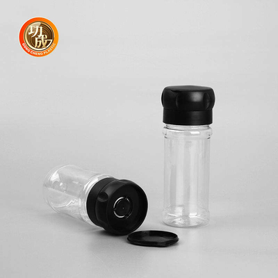 Botol Bumbu Dapur Plastik PET Transparan Gunakan Toples Bumbu 100ml