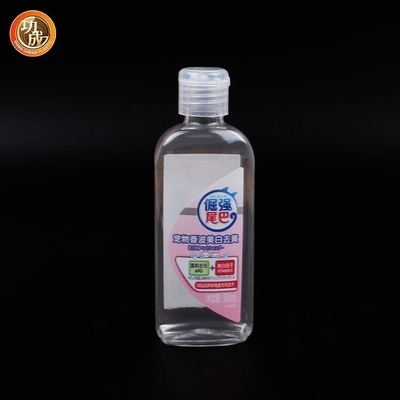 Botol Pembersih Plastik Sabun Cair Botol Pembersih Tangan Kosong Transparan