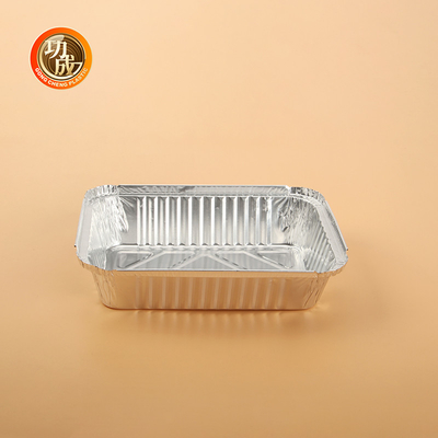Custom Logo Printed Food Package Box Bentuk persegi panjang Silver Foil Cover By Sea/By Air/By Express