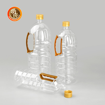 Botol rempah-rempah plastik Screw On Lid Bumbu kemasan 1000ml-1800ml Kapasitas