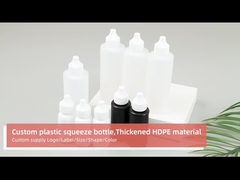 20mm mulut mata tetes dropper Plastik E botol cair dengan anak tahan sekrup tutup