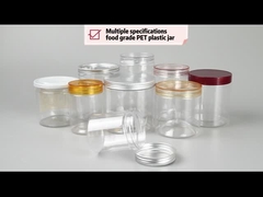 PET Clear Candy Cookie Jar 1500ml Kemasan Makanan Madu