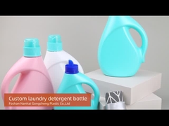 Botol Plastik Detergen Cair Laundry HDPE Dengan Tutup Ukur 1 Galon 3000ml