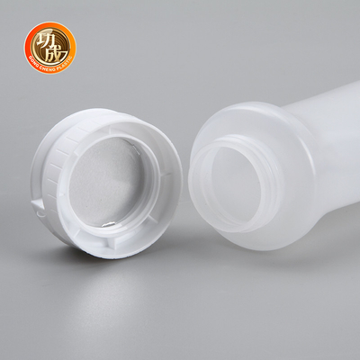 Botol Saus Peras Plastik Flip Top Untuk Sirup 250ml 500ml