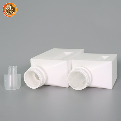 Kotak Kosong HDPE 1l 2l Botol Detergen Laundry Dengan Tutup Sekrup