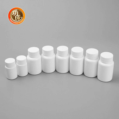 120ml Botol Pil Plastik Polietilen Untuk Kapsul Permukaan Mengkilap