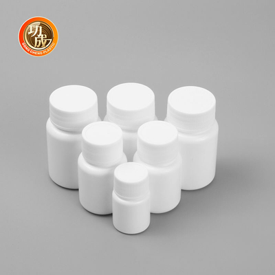 Botol Pil Farmasi PE Kosong Botol Obat Resep Mulut Lebar