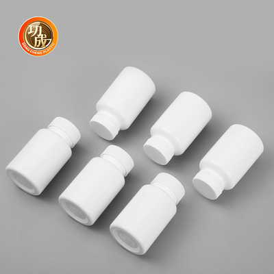 100ml Botol Pil Plastik Tidak Berbau Wadah Kapsul Plastik PE