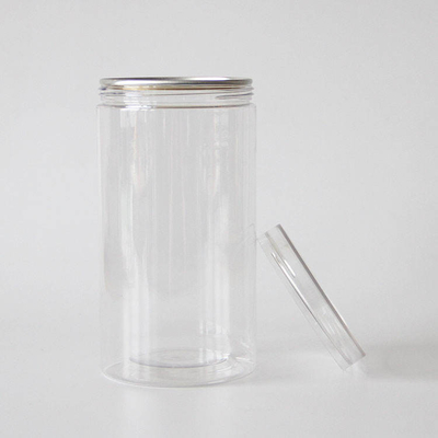 PET Clear Candy Cookie Jar 1500ml Kemasan Makanan Madu