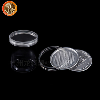 Stoples Kue Cokelat Permen Pet Kosong Stoples Cokelat Plastik Dengan Tutup Aluminium