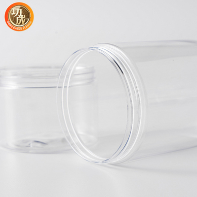 100ml 200ml 300ml Kosong Bening Pet Candy Cookie Jar Food Grade