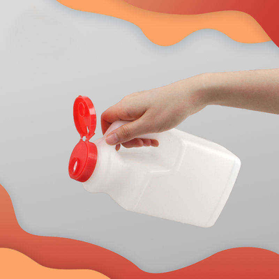 Botol Kecap Plastik Makanan Hdpe Kustom Dengan Pegangan