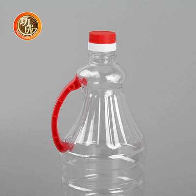 Tutup Sekrup Botol Bumbu Plastik PET Botol Kecap Dengan Pegangan