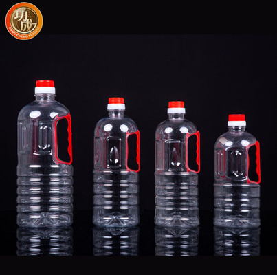 Botol Bumbu Plastik Kustom 800ml 900ml Botol Kecap PET Transparan