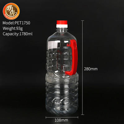 Botol Bumbu Plastik Kustom 800ml 900ml Botol Kecap PET Transparan