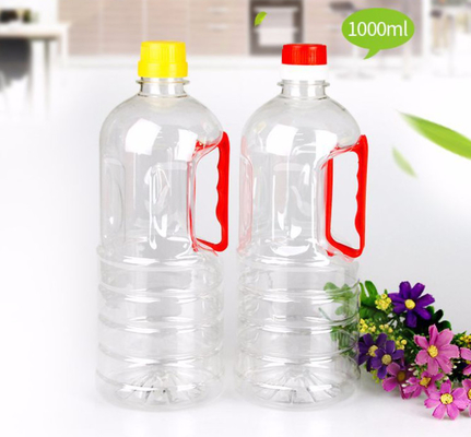 Botol Plastik Kecap Minyak Goreng PET Dengan Pegangan OEM ODM