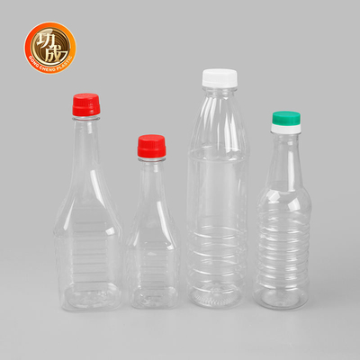 Botol Plastik Minyak Goreng PET Transparan Disesuaikan 500ml