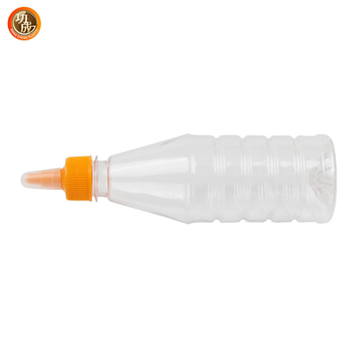 Food Grade PET 17oz Botol Peras Mustard Kecap Bening