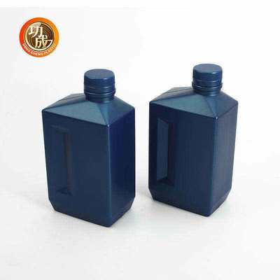 Kendi Minyak Motor HDPE 1L Kosong Bukti Kebocoran Botol Bensin Plastik