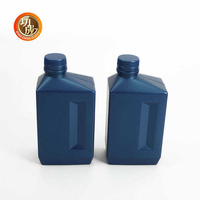 Tabung Oli Mesin Permukaan Halus 500Ml HDPE Wadah Minyak Kosong