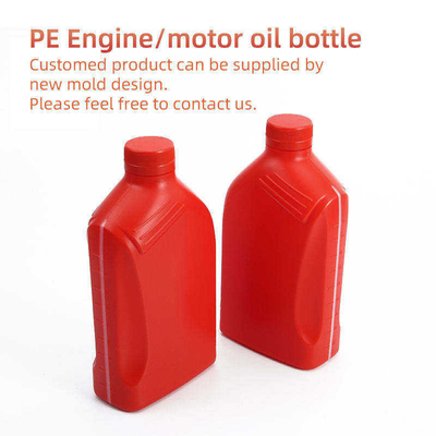 Botol Oli Mesin Label Kustom Botol Pelumas Bensin Plastik PE