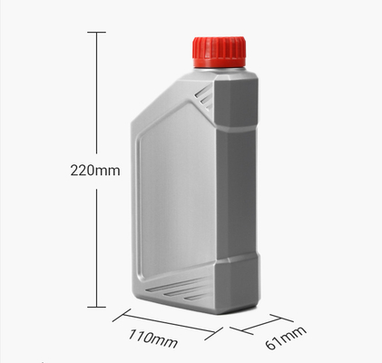 Botol Kosong Oli Mesin HDPE Merah Biru Botol Bahan Bakar Bensin
