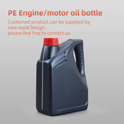 Botol oli motor wadah oli mesin HDPE custom kosong 2 liter