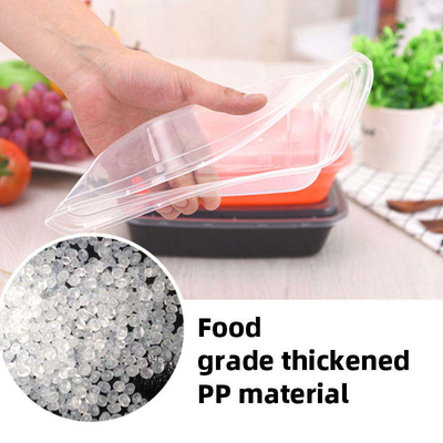 Kotak Penyimpanan Makanan Plastik Anti Bocor Sekali Pakai Kemasan Bawa Pulang