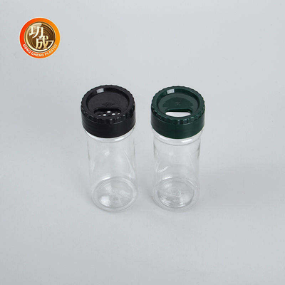 Botol Bumbu Plastik Bening Kosong 100Ml 250Ml PET Guci Bumbu Pengocok Garam Massal