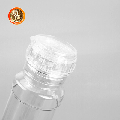Botol Bumbu Plastik Transparan Kustom Guci Pengocok Bumbu 250ml 500ml