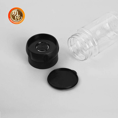 Botol Bumbu Plastik Food Grade PET Botol Penggiling Bumbu Lada