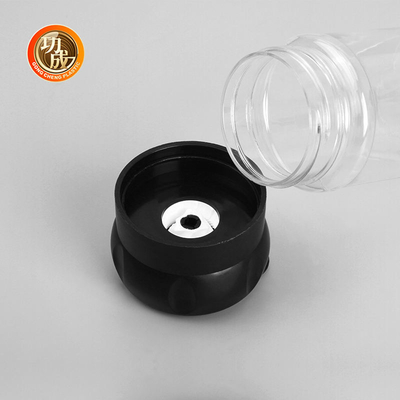 Botol Rempah Plastik 125Ml Screw Mouth Bumbu Pengocok Dengan Tutup