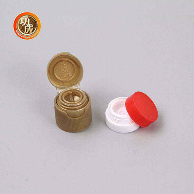 Tutup Botol Plastik Sekrup Kecap Kustom PE PP Plastic Flip Top Caps