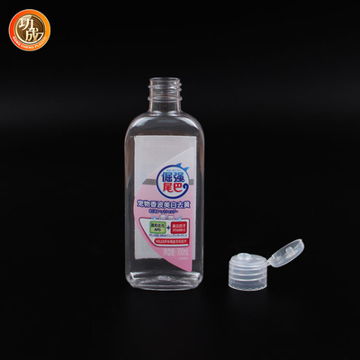 Botol Pembersih Plastik Sabun Cair Botol Pembersih Tangan Kosong Transparan