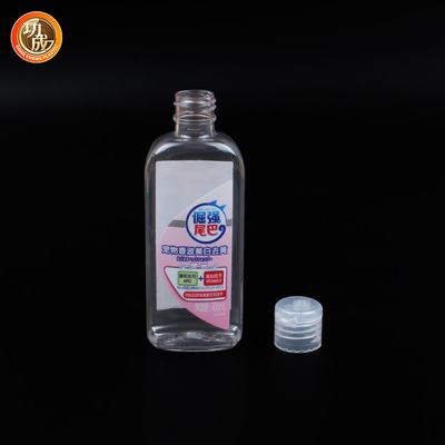 Botol Pembersih Plastik Sabun Cair Botol Pembersih Tangan Kosong Transparan