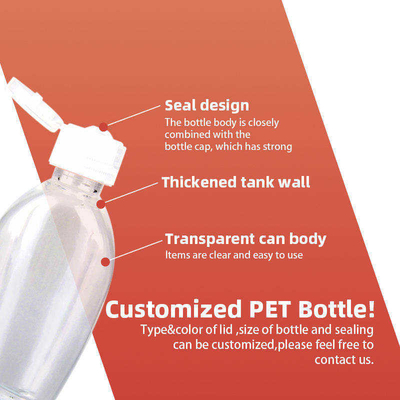 30ML Saku Kustom Botol Pembersih Plastik Gantungan Kunci Botol Pembersih Tangan