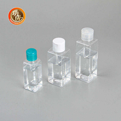 30ML Saku Kustom Botol Pembersih Plastik Gantungan Kunci Botol Pembersih Tangan
