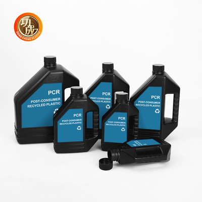 SGS Botol Minyak Mesin Custom Kosong PCR 1000ml 4000ml Container Minyak Mesin