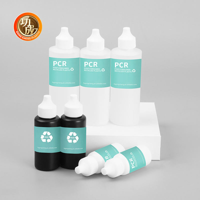 OEM Plastik Squeeze Lotion Botol Custom Kosong Pcr Botol Kemasan