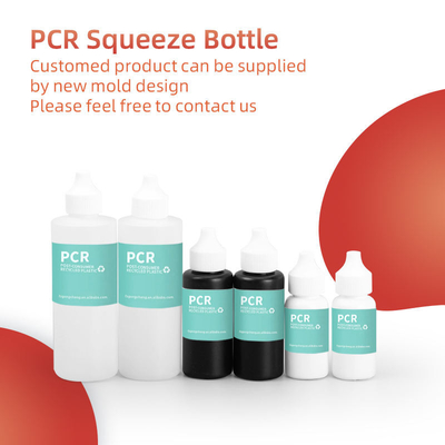 OEM Plastik Squeeze Lotion Botol Custom Kosong Pcr Botol Kemasan