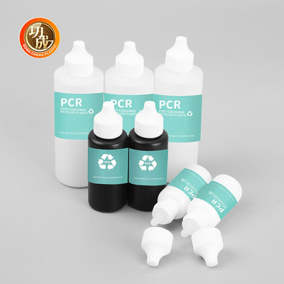 30Ml 50Ml 120Ml Eco Friendly PCR Plastik Squeeze Botol Dengan Twist Top Ink Botol Minyak Rambut