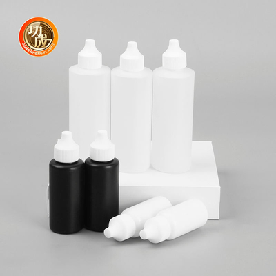 20mm mulut mata tetes dropper Plastik E botol cair dengan anak tahan sekrup tutup