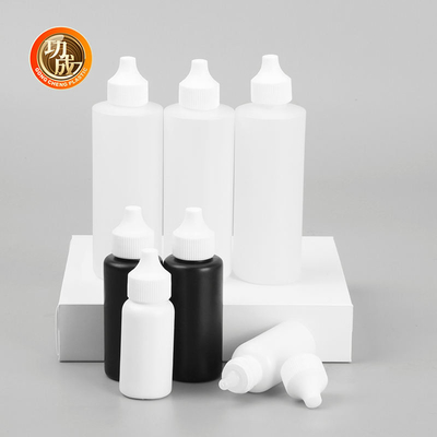 OEM Empty Twist Cap Plastic Pigment Dropper Botol Container Membuang Minyak