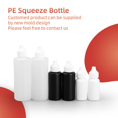 ODM Hair Oil Dye Sauce Squeeze Packaging Bottle dengan Twist Open Dispensing Cap