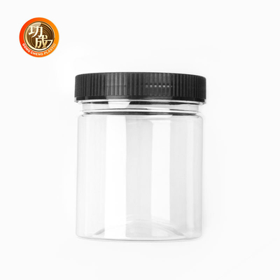 250g Empty Salt Shaker Botol Rempah Plastik Dengan Label Untuk Kemasan