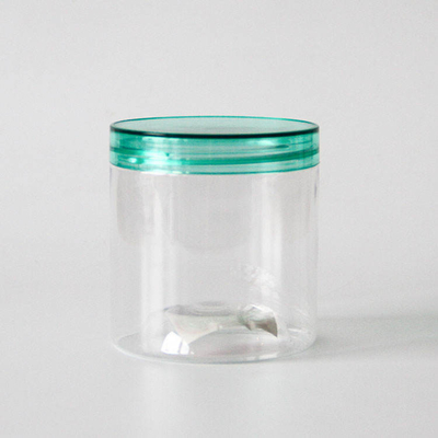 1L Besar Bundar Bagian Bawah Pet Plastik Botol Dengan Tutup Transparan
